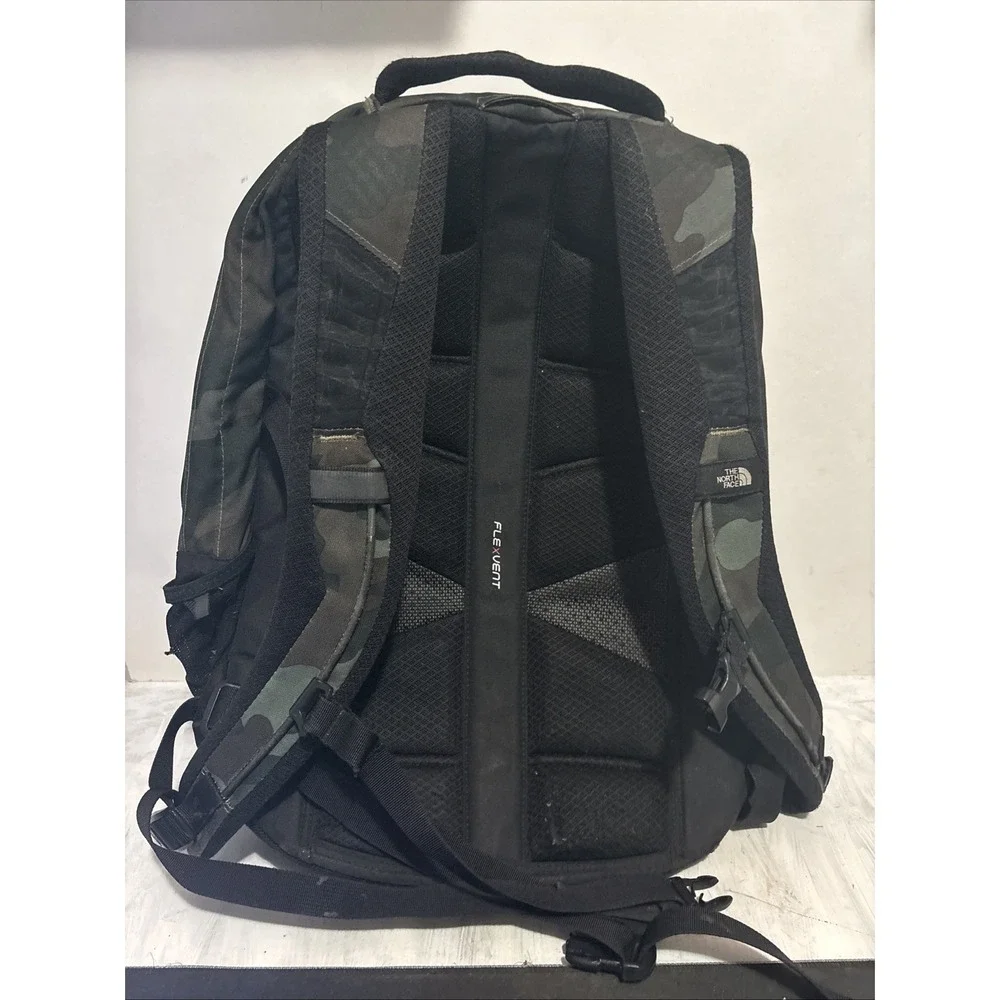 The North Face Borealis Backpack Laptop Hiking Daypack Bag Camo/Green 18